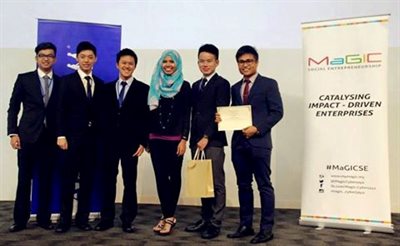 UNMC students win social enterprise competition